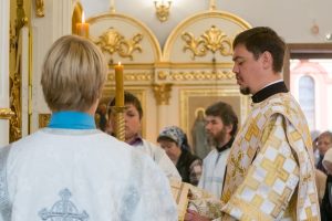 В храмовом комплексе в честь иконы Божьей Матери «Всецарица» и Святой преподобномученицы Великой княгини Елисаветы в Щербинке отпраздновали Преображение Господне