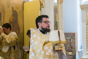В храмовом комплексе в честь иконы Божьей Матери «Всецарица» и Святой преподобномученицы Великой княгини Елисаветы в Щербинке отпраздновали Преображение Господне