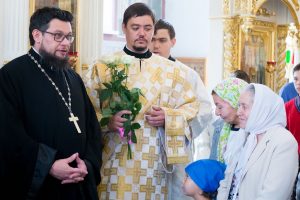 В храмовом комплексе в честь иконы Божьей Матери «Всецарица» и Святой преподобномученицы Великой княгини Елисаветы в Щербинке отпраздновали Преображение Господне