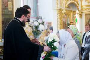 В храмовом комплексе в честь иконы Божьей Матери «Всецарица» и Святой преподобномученицы Великой княгини Елисаветы в Щербинке отпраздновали Преображение Господне
