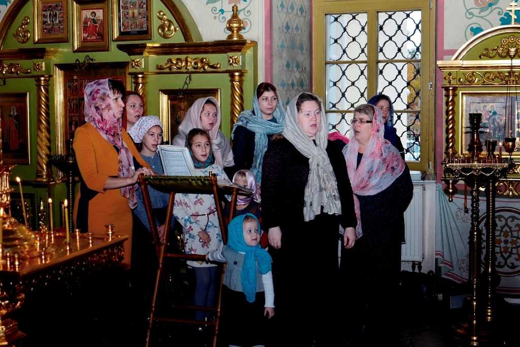 Детская литургия в Никольском