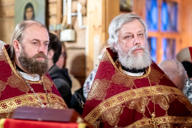 Богослужение на Бутовском полигоне возглавил управляющий благочинием архиепископ Каширский Феогност