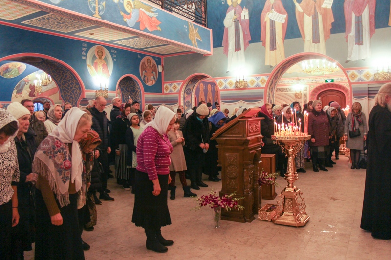 Чин малого освящения храма Воскресения Христова в д. Поповка