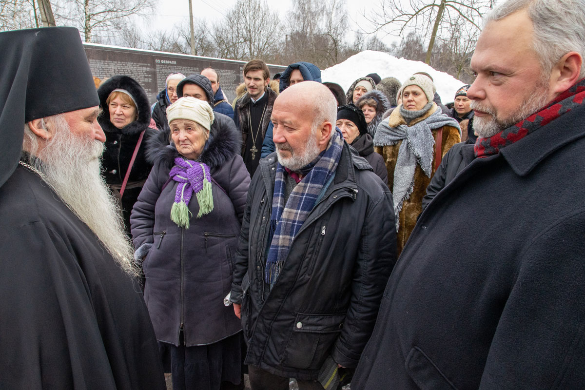 Епископ Дмитровский Феофилакт совершил Богослужение в храме Новомучеников и Исповедников на Бутовском полигоне.