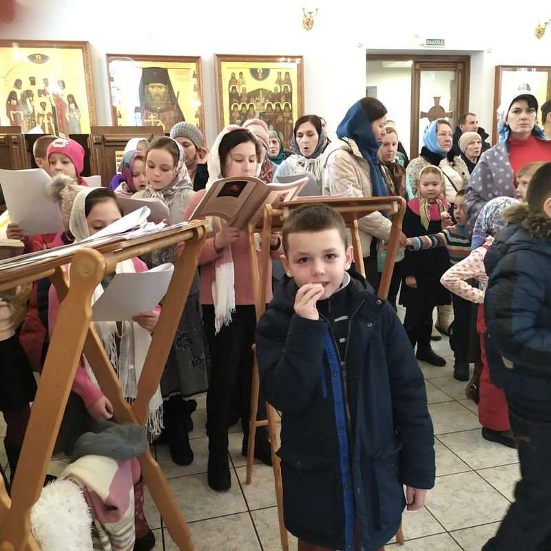 В храмовом комплексе в Щербинке состоялась детская Божественная литургия