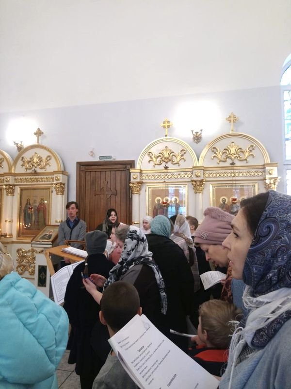 В храмовом комплексе в Щербинке состоялась детская Божественная литургия