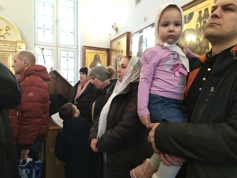 В храмовом комплексе в Щербинке состоялась детская Божественная литургия