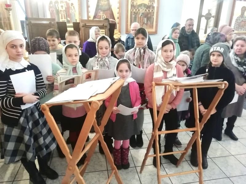 В храмовом комплексе в Щербинке состоялась детская Божественная литургия