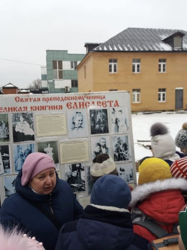 В храмовом комплексе в Щербинке был проведен практический урок «Структура Православного храма»