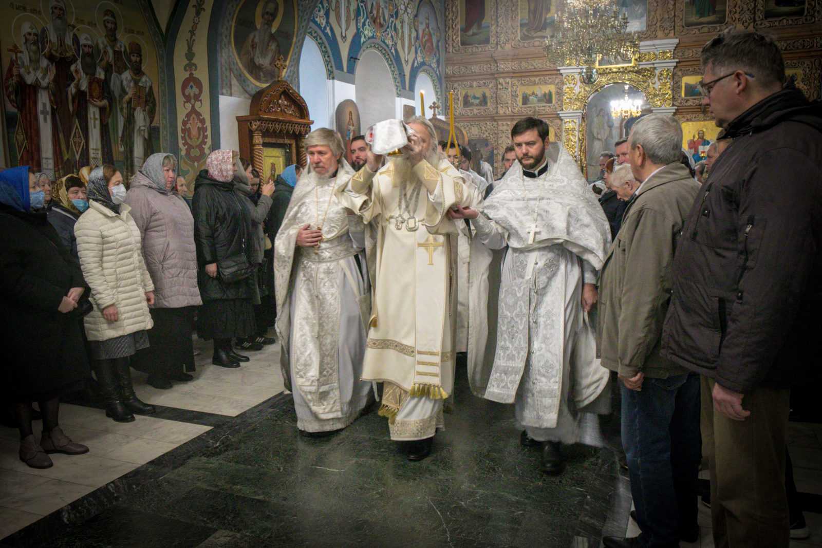 Великое освящение храма в Покровском