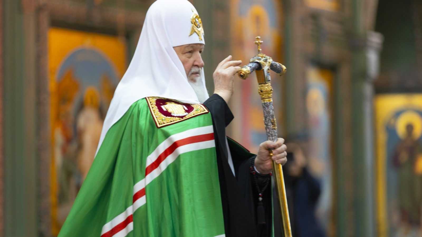 Божественная литургия в Патриаршем соборе в канун Дня Победы