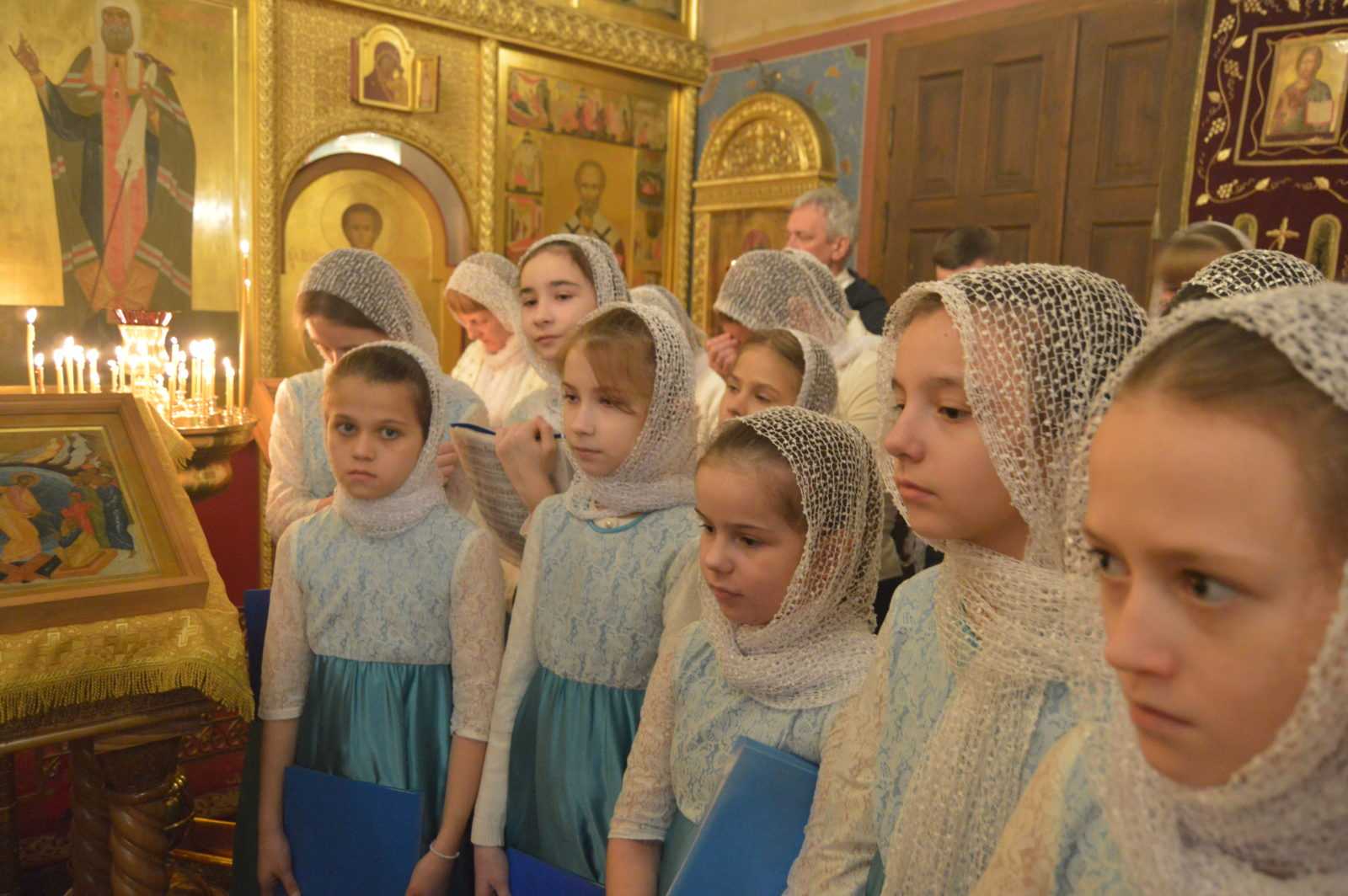 Архиерейское богослужение в храме святителя Тихона