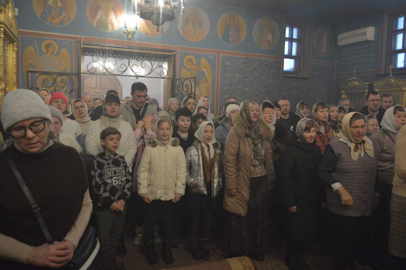 Архиерейское богослужение в храме святителя Тихона