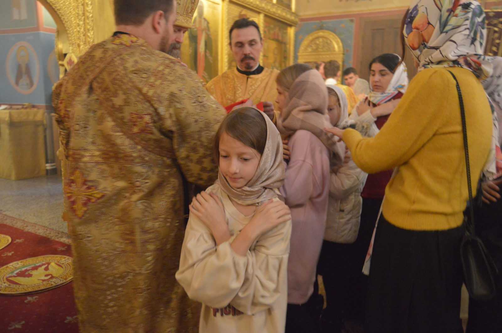 Архиерейское богослужение в храме святителя Тихона