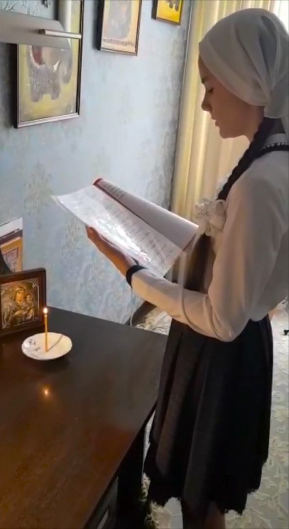 Воспитанники Воскресной школы Успенского храма в Александрове приняли участие в Богослужебных чтениях на Вознесение Господне