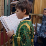 Во временном храме прпп. Кирилла и Марии Радонежских состоялась первая в этом учебном году Литургия при участии самых юных прихожан Во временном храме прпп. Кирилла и Марии Радонежских состоялась первая в этом учебном году Литургия при участии самых юных прихожан