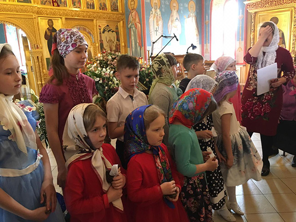 Пасхальный праздник в Крекшино