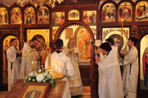 Управляющий викариатством Новых территорий г.Москвы архиепископ Каширский Феогност освятил храм св. равноап. Марии Магдалины в Говорово малым чином Управляющий викариатством Новых территорий г.Москвы архиепископ Каширский Феогност освятил храм св. равноап. Марии Магдалины в Говорово малым чином