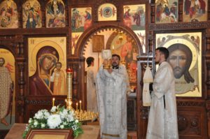 Управляющий викариатством Новых территорий г.Москвы архиепископ Каширский Феогност освятил храм св. равноап. Марии Магдалины в Говорово малым чином Управляющий викариатством Новых территорий г.Москвы архиепископ Каширский Феогност освятил храм св. равноап. Марии Магдалины в Говорово малым чином