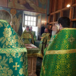 Управляющий викариатством архиепископ Каширский Феогност возглавил престольный праздник в храме Сошествия Святого Духа в Первомайском