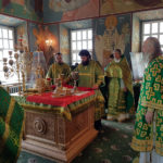 Управляющий викариатством архиепископ Каширский Феогност возглавил престольный праздник в храме Сошествия Святого Духа в Первомайском