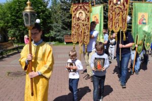 Детская литургия в воскресной школе храма Святителя Николая Мирликийского с. Никольское