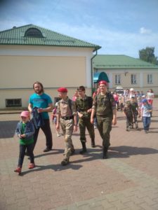 Поход воспитанников воскресной школы храма Святителя Николая Мирликийского с. Никольского в Пронское Поход воспитанников воскресной школы храма Святителя Николая Мирликийского с. Никольского в Пронское
