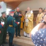 Архиепископ Каширский Феогност возглавил освящение храма в честь святого Иоанна Воина при 449-ом отдельном гвардейском салютном дивизионе в Ватутинках Архиепископ Каширский Феогност возглавил освящение храма в честь святого Иоанна Воина при 449-ом отдельном гвардейском салютном дивизионе в Ватутинках