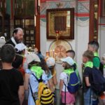 В храме вмц. Варвары и прп. Илии Муромца проходят экскурсии для детей летних лагерей общеобразовательных школ