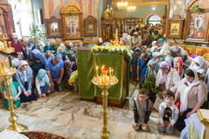 В храме Живоначальной Троицы в Остафьеве прошёл престольный праздник В храме Живоначальной Троицы в Остафьеве прошёл престольный праздник