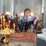 Управляющий викариатством архиепископ Каширский Феогност возглавил богослужение в храме св. блгв. кн. Александра Невского в Пыхтино
