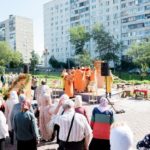 Община храма в честь святой преподобномученицы Великой княгини Елисаветы города Щербинки встретила престольный праздник