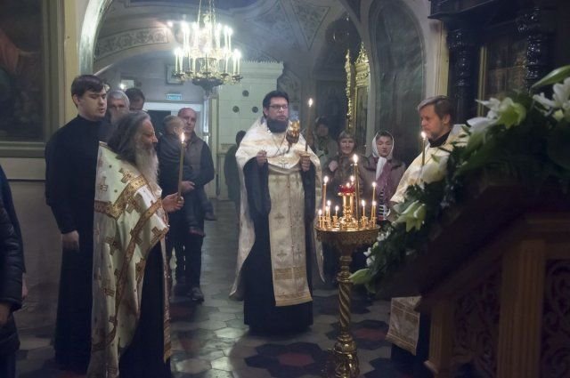 Управляющий викариатством архиепископ Каширский Феогност совершил Божественную Литургию в престольный праздник в храме Архангела Михаила и чуда его в Хонех в Былове