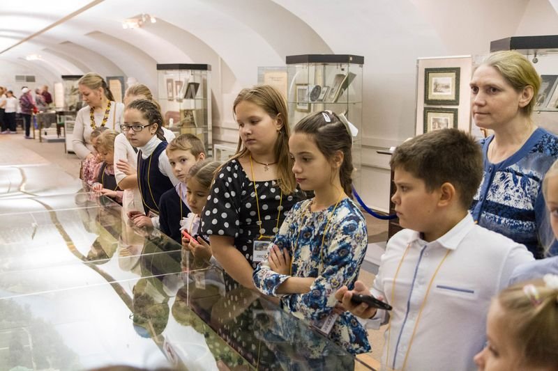 Православный патриотический праздник состоялся в воскресной школе Храма Живоначальной Троицы в Остафьеве