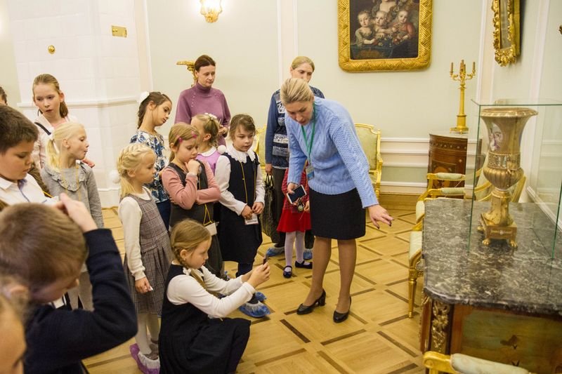 Православный патриотический праздник состоялся в воскресной школе Храма Живоначальной Троицы в Остафьеве