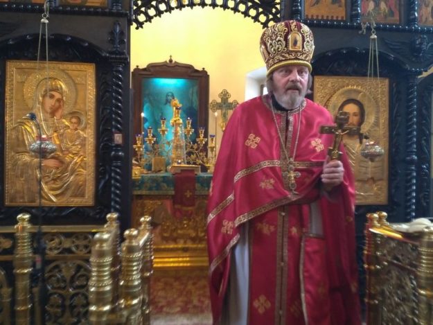 протоиерея Георгия Еварестова с его 60-летним юбилеем