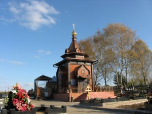 Часовня Введения во храм Пресвятой Богородицы на Ивановском кладбище в Воскресенском