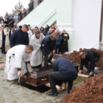 Отпевание протоиерея Сергея Махонина