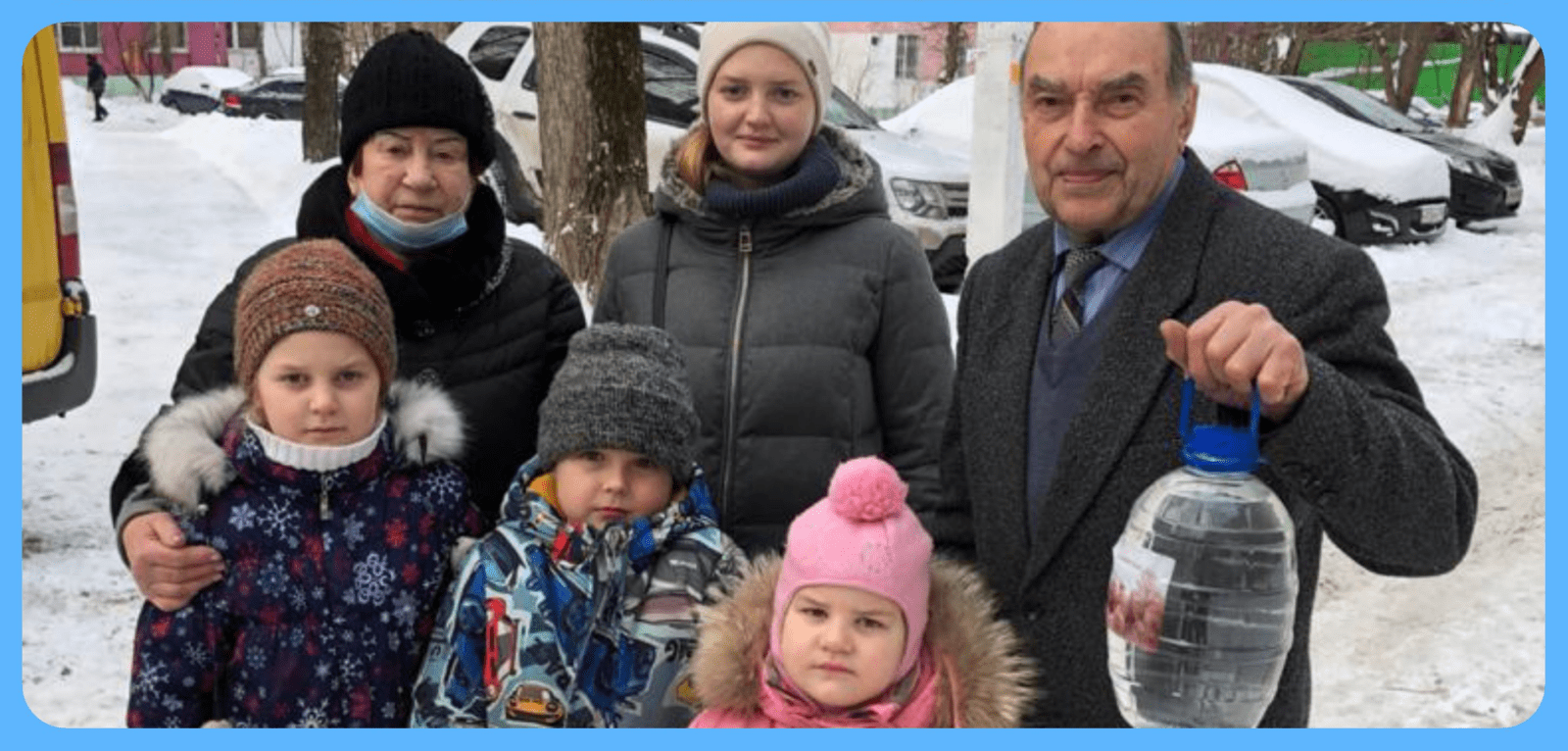 Развоз Крещенской воды на дом маломобильным гражданам, г. Балашиха
