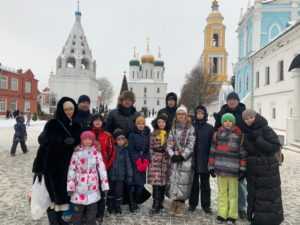 Паломники в Коломне