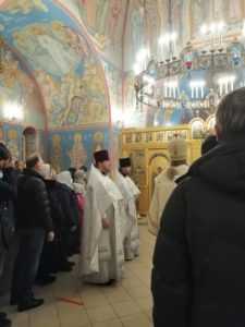 Великое освящение храма Воздвижения Креста Господня в Крекшино