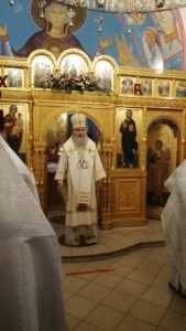 Великое освящение храма Воздвижения Креста Господня в Крекшино