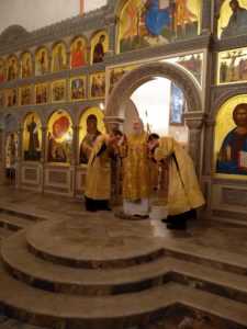 03 декабря 2020 года, в день Предпразднства Введения во храм Пресвятой Богородицы, Божественную литургию совершил владыка Феогност 03 декабря 2020 года, в день Предпразднства Введения во храм Пресвятой Богородицы, Божественную литургию совершил владыка Феогност