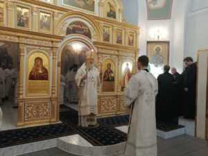 Освящение храма Феодоровской иконы Божией Матери в Ворсине гор. Москвы Освящение храма Феодоровской иконы Божией Матери в Ворсине гор. Москвы