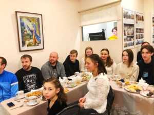 Встреча епископа Балашихинского Николая с молодёжью города