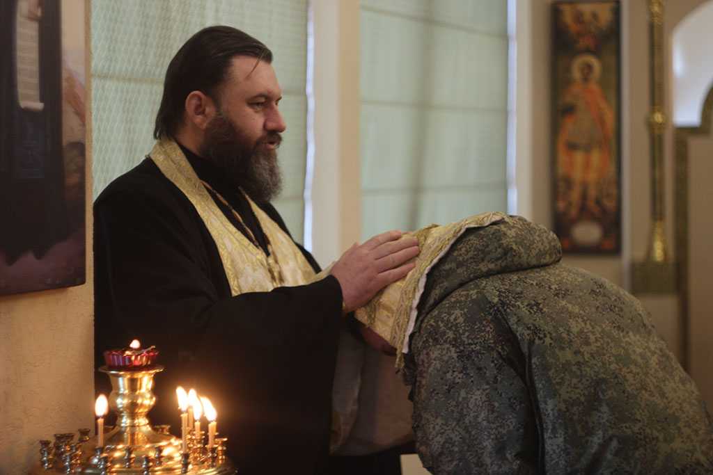 Литургия в Севастопольской бригаде Литургия в Севастопольской бригаде