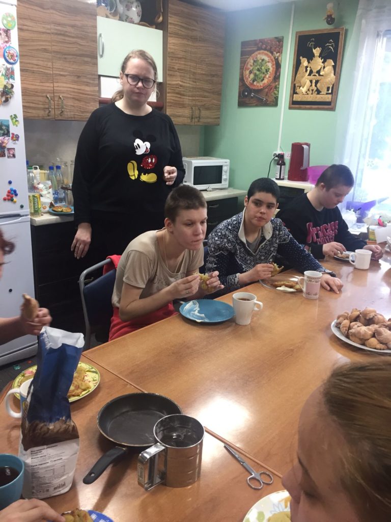 Уроки «Домоводства» для наших подопечных Уроки «Домоводства» для наших подопечных