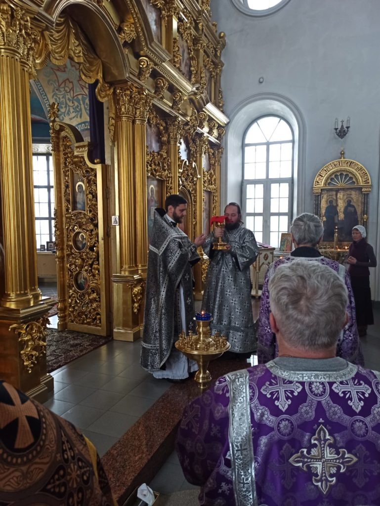 Литургия Преждеосвященных Даров в Кленово