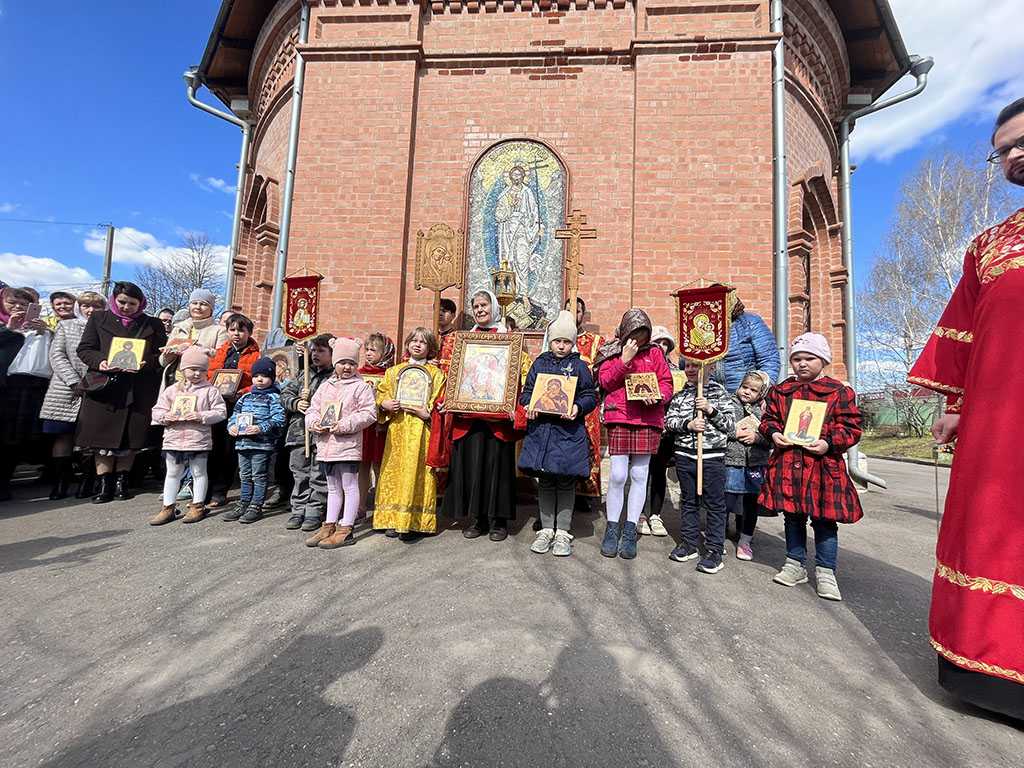 Пасхальный праздник в Казанском храме Сосенках