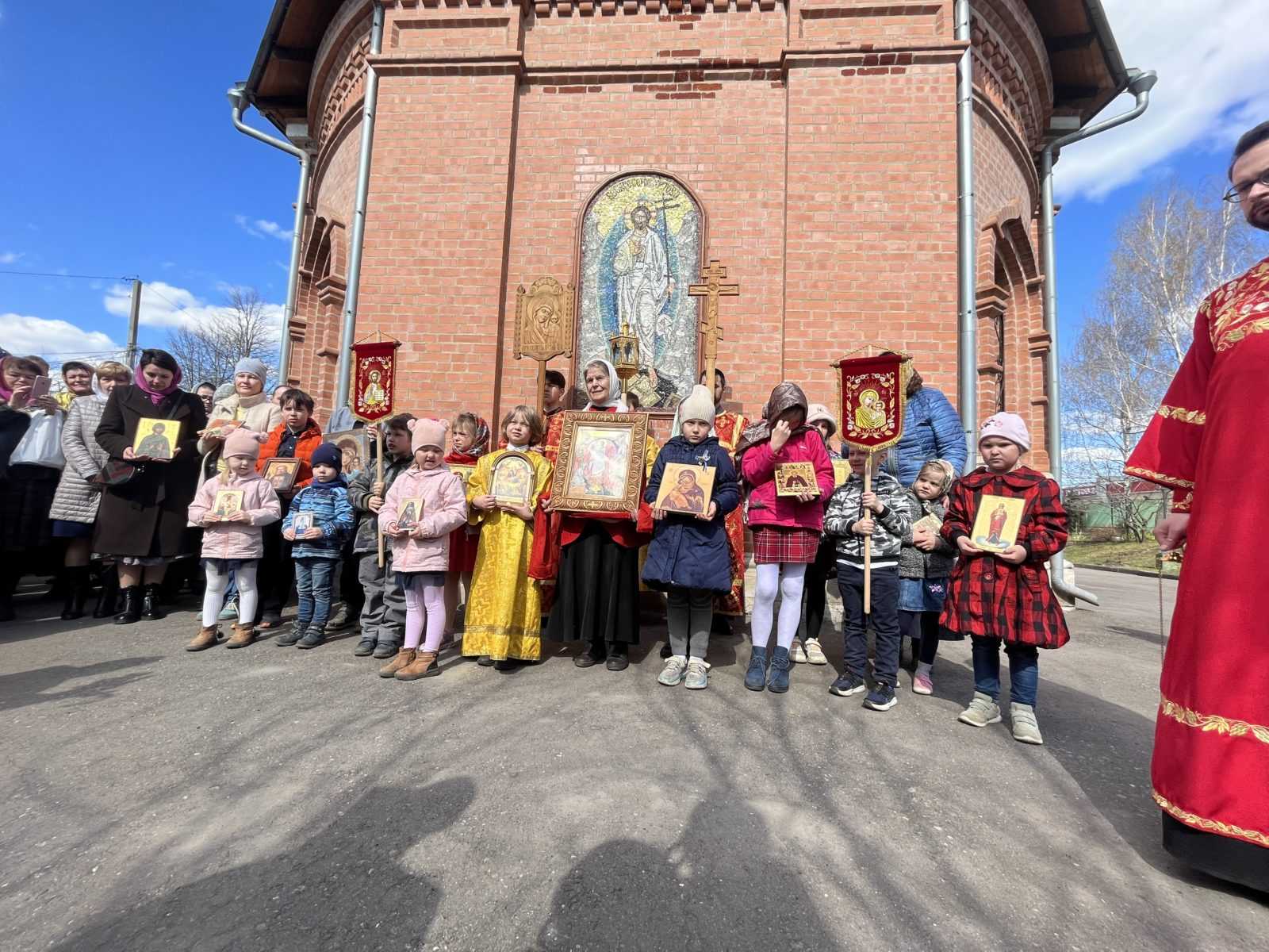 Пасхальный праздник в Казанском храме Сосенках